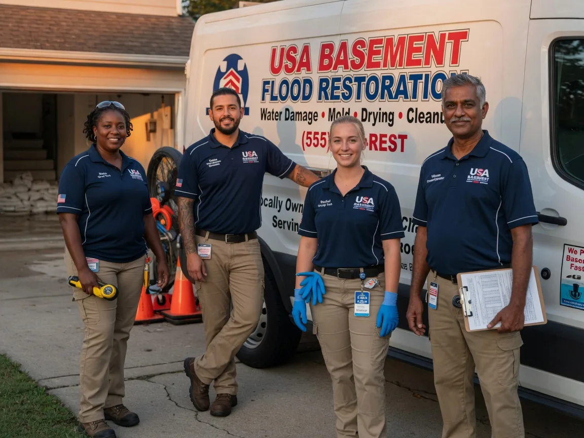 Basement Flood Cleanup company in Pitkin, LA